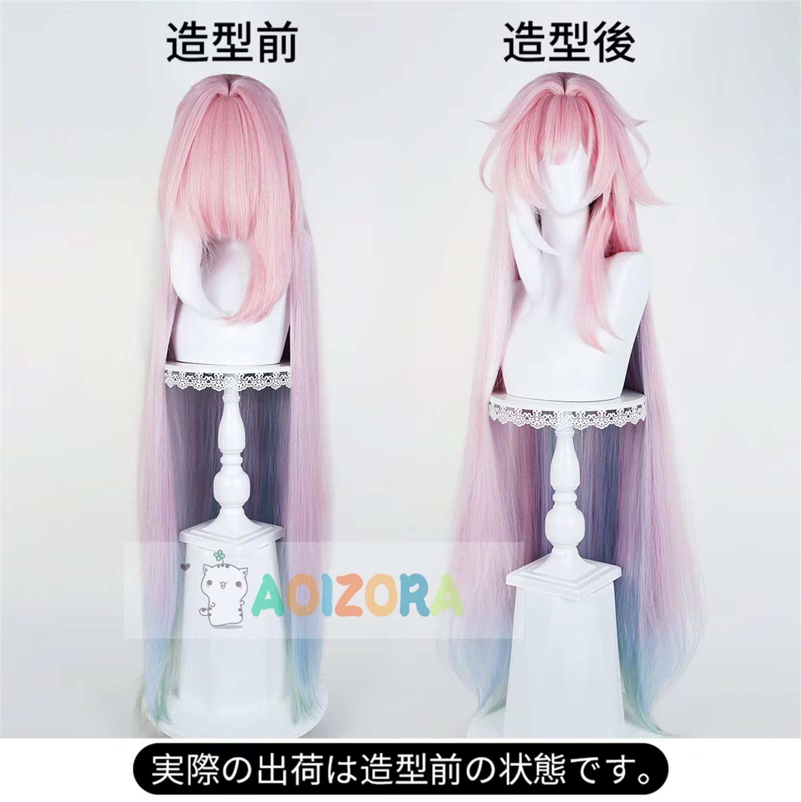 c*s様 キュレネコスプレウィッグ付き Amazon.co.jp: 崩壊 スターレイル キュレネ ウィッグ かつら Wig